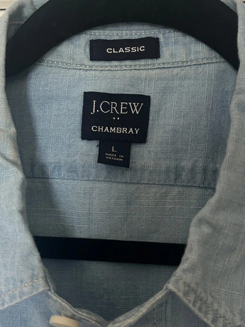 J Crew Chambray Men's Shirt